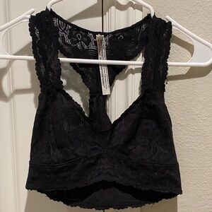 Elegant Black Lace Bralette